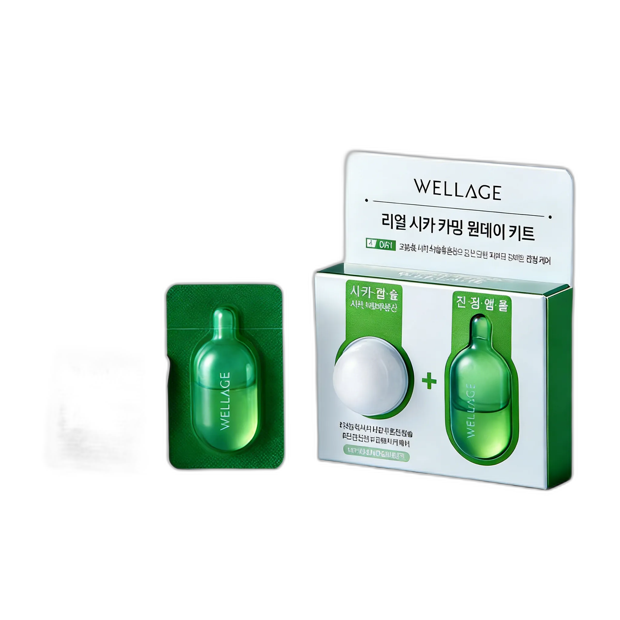 Wellage Wellage Real Cica Calming One Day Kit 15mg+1ml product image