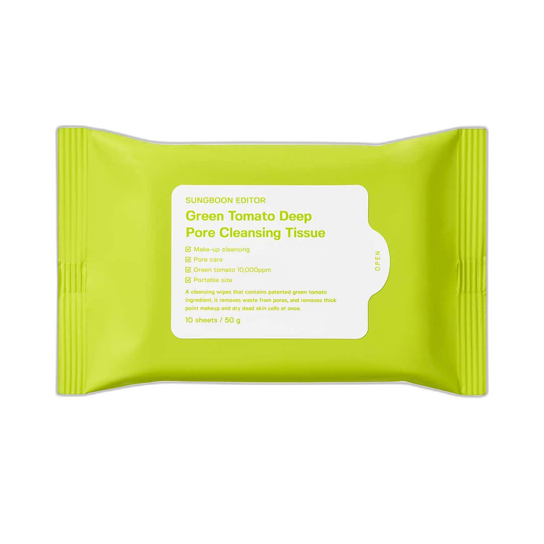Sungboon Editor Sungboon Editor Green Tomato Deep Pore Cleansing Tissue 50g (10pcs) product image