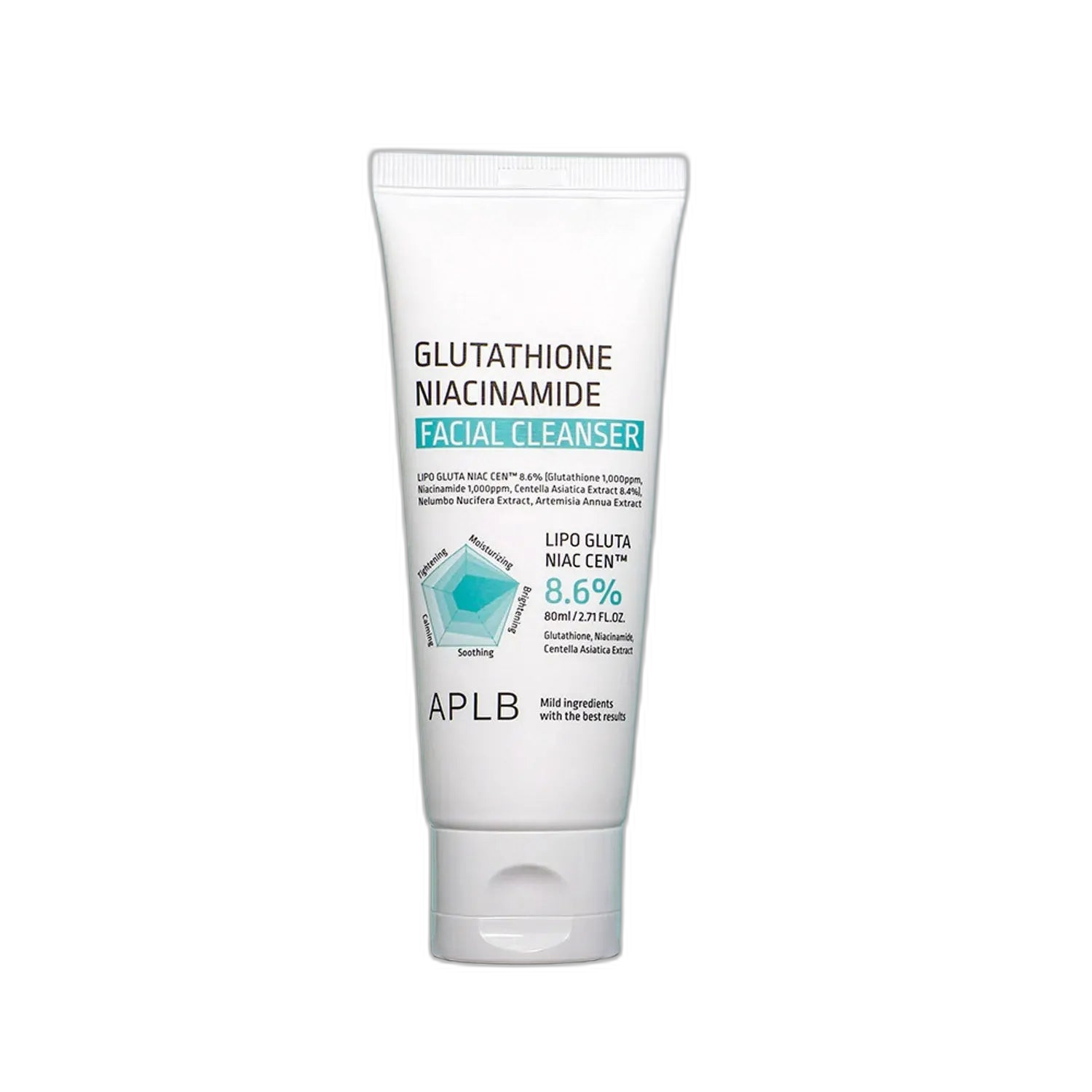 APLB APLB Glutathione Niacinamide Facial Cleanser 80ml product image