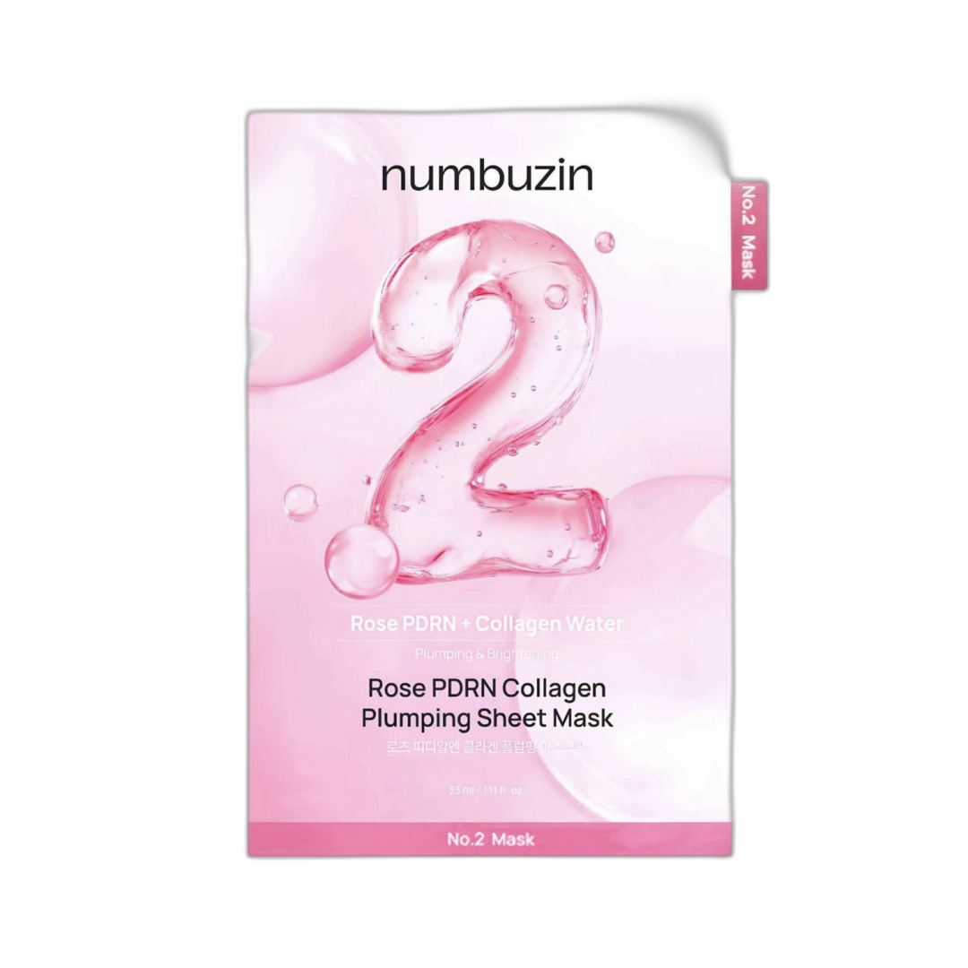 Numbuzin Numbuzin No.2 Rose PDRN Collagen Plumping Mask 1Pc product image