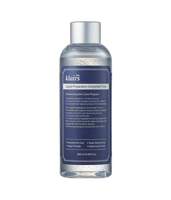 Dear Dear Klairs Supple Preparation Unscented Toner 180ml product image
