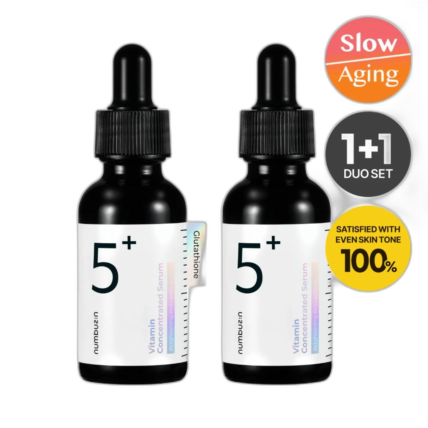 Numbuzin Numbuzin No.5 Vitamin Concentrated Serum Duo Set 30ml+30ml product image