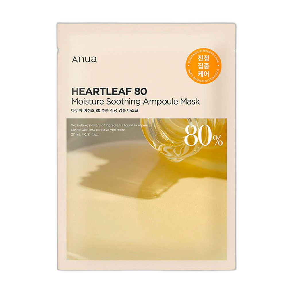 Anua Anua Heartleaf 80 Moisture Soothing Ampoule Mask 27ml product image