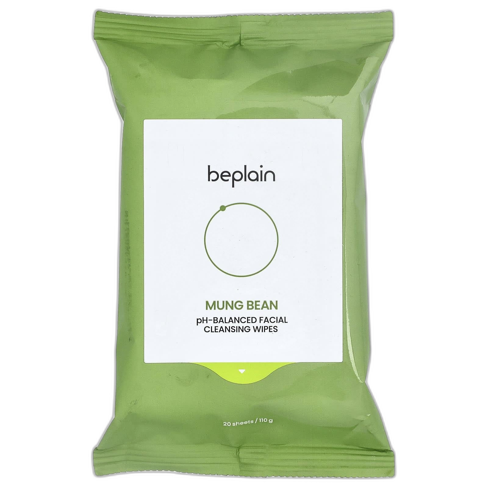 Beplain Beplain Mung Bean PH-Balanced Facial Cleansing Wipes 20Pcs product image