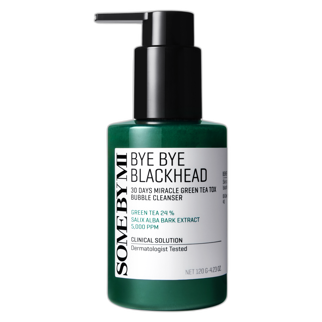 Some By Mi Some By Mi Bye Bye Blackhead 30 Days Milacle Green Tea Tox Bubble Cleanser 120g product image